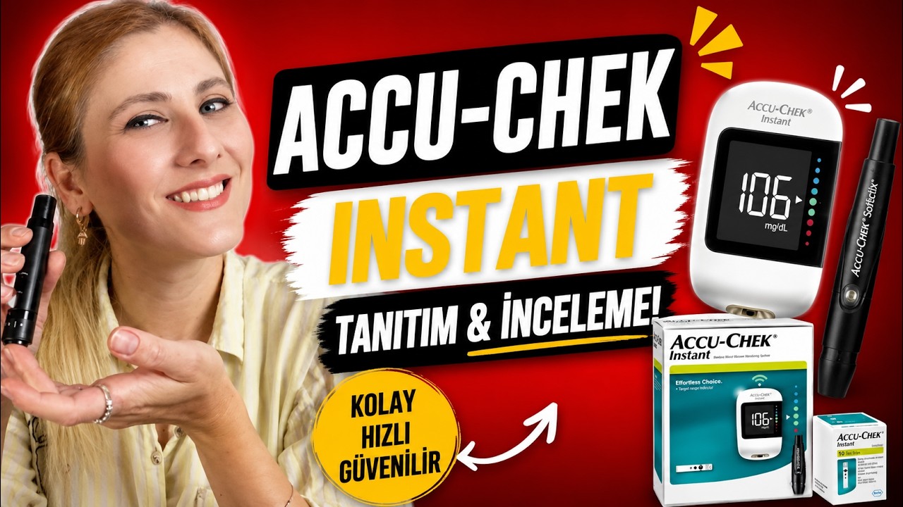Accu-Chek Instant kullanımı - Kutu açılışı