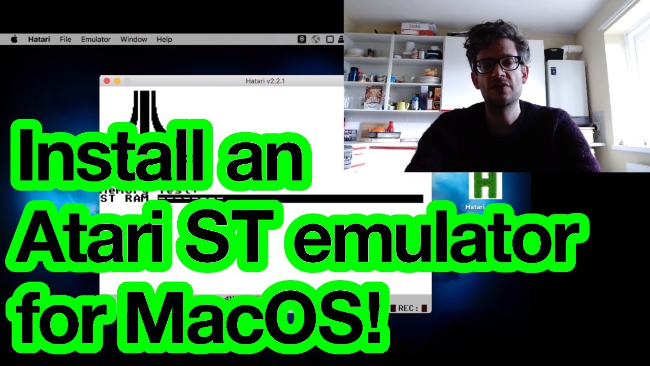 Installing an Atari ST emulator for MacOS! (Hatari)