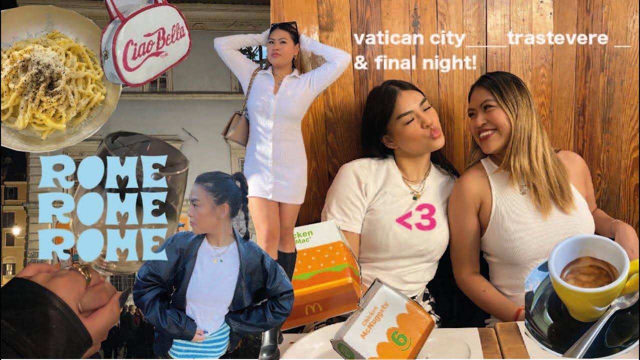 Rome Diaries: Last few days (touristing & eating around Vatican City, Trastevere, Colosseum Tour)