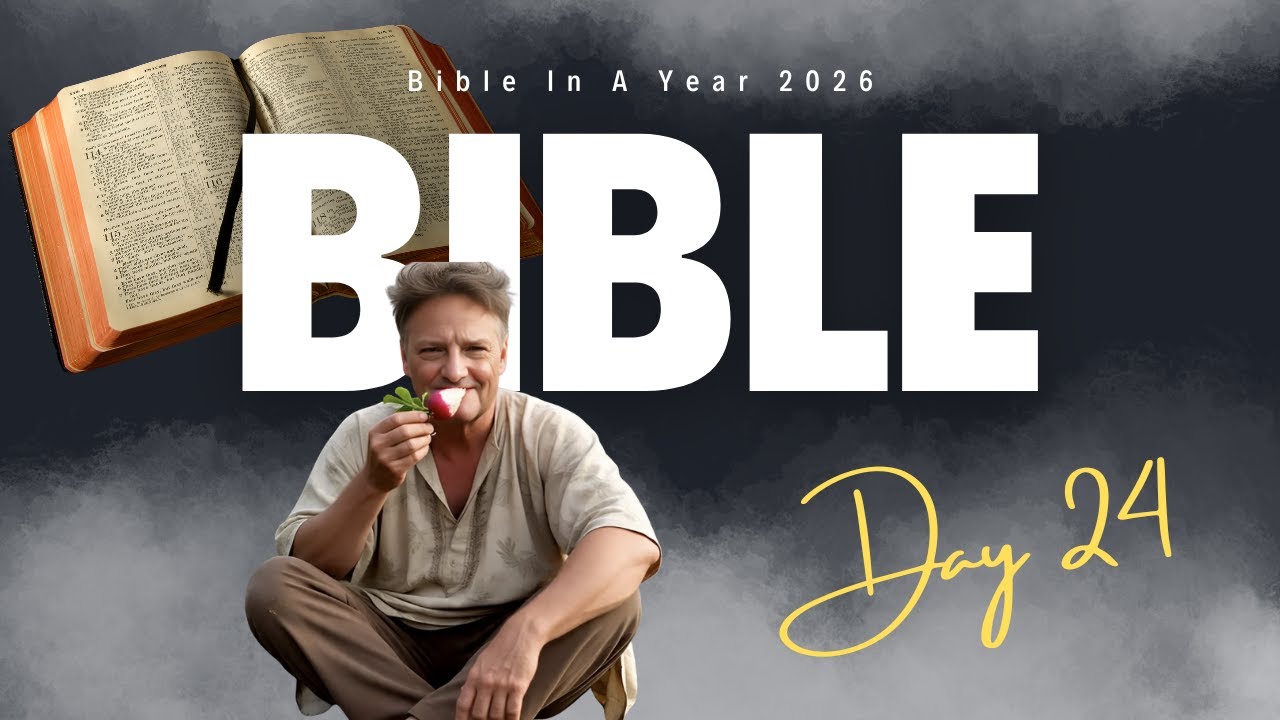 Bible In A Year January 24, 2026 Day 24 📱