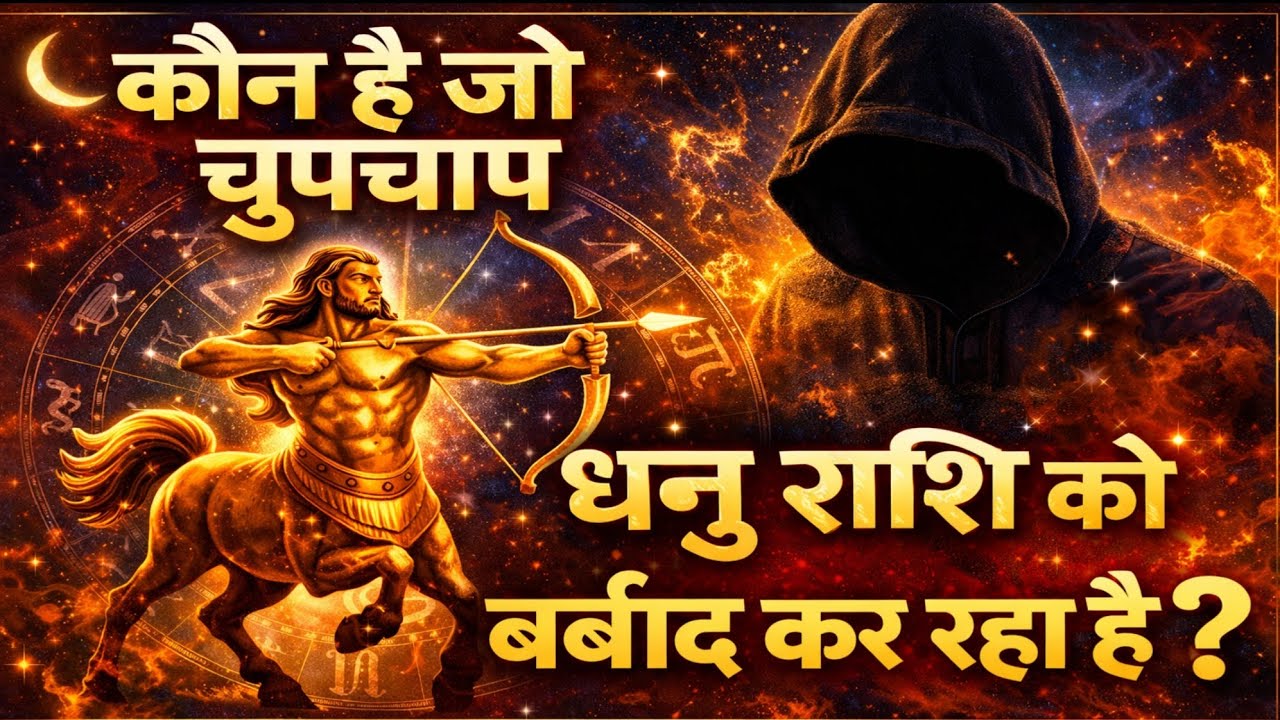 कौन है जो चुपचाप धनु राशि को बर्बाद कर रहा है?@CrazyAstroGyan 