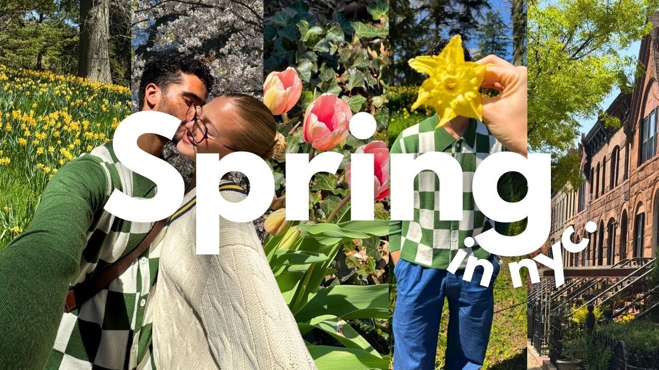 New York Vlog 🌸 Spring is in bloom in the city.. (and we're loving it)