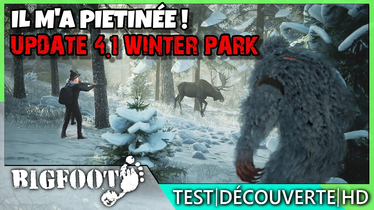 IL M'A PIETINÉE (solo) | NOUVELLE MAP HIVER | BIGFOOT UPDATE 4.1  Gameplay FR