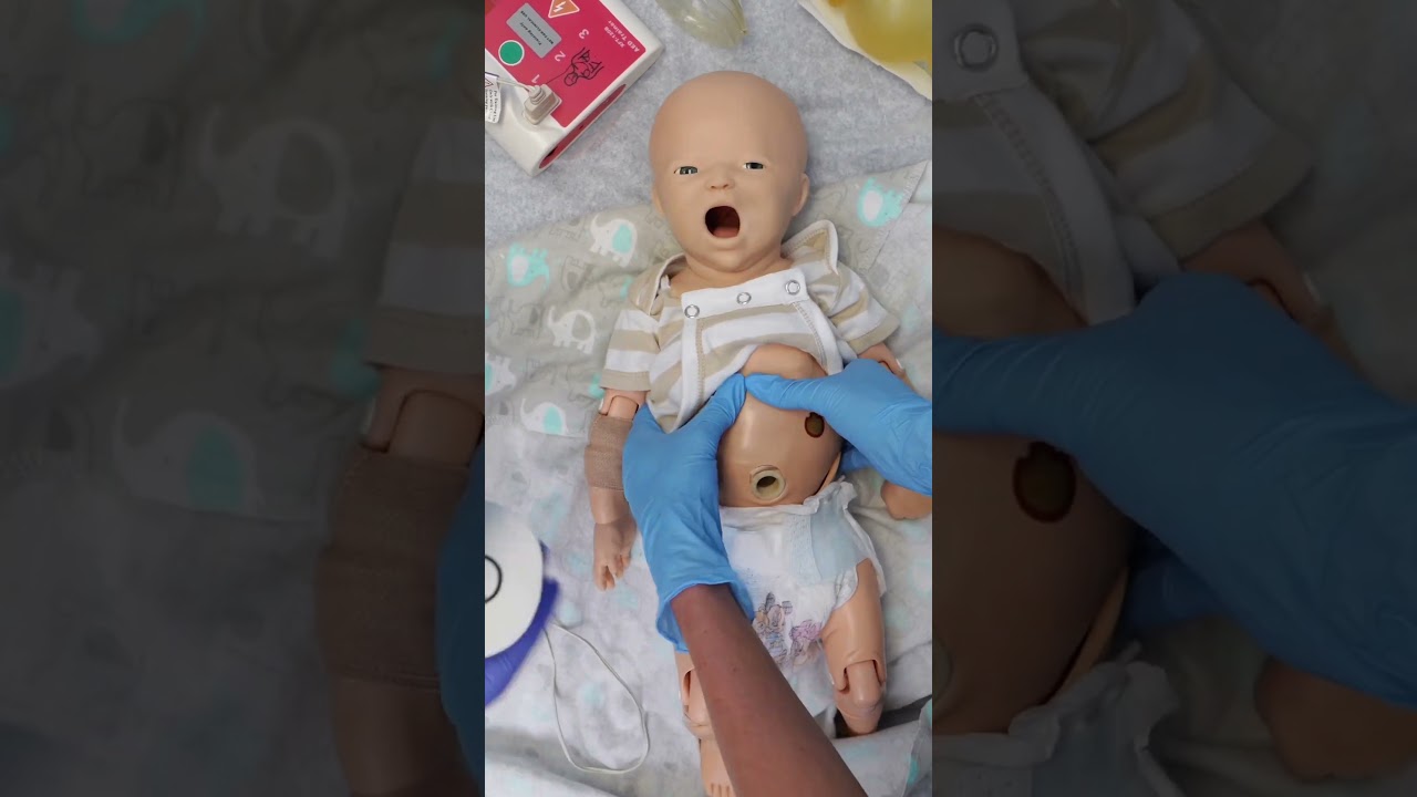 Let's review infant CPR!  