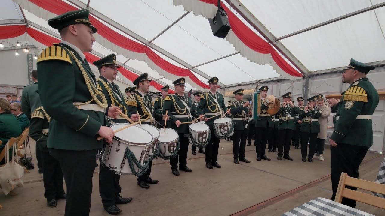 Schützenfest Elfgen-Belmen 13.10.2024 Jägerkapelle Hochneukirch & Tambourkorps „Heimattreue
