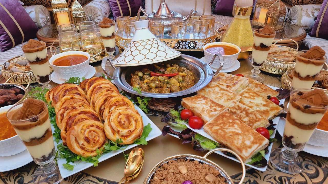 مكاين غير الساهل والسريع😋ماعندك لاش تلفي فطور كامل مكمول👌من الشربة حتى التحلية والسحور 🥰