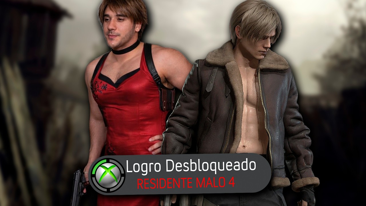 Resident  4 pero con Leon SIN CAMISA 🗣️🔥(Josefaton RESIDENT🧟)