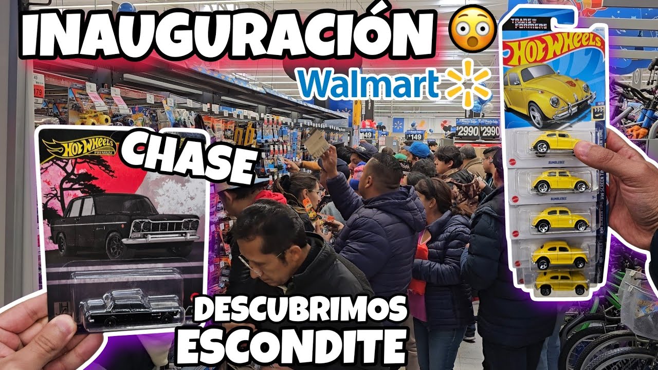 INAUGURACIÓN de WALMART sacaron HOT WHEELS y los ESCONDIERON lo LOGRAMOS | PEQUEÑO COLECCIONISTA