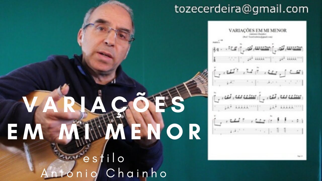 Variações em MI menor estilo Antonio Chainho DEMO
