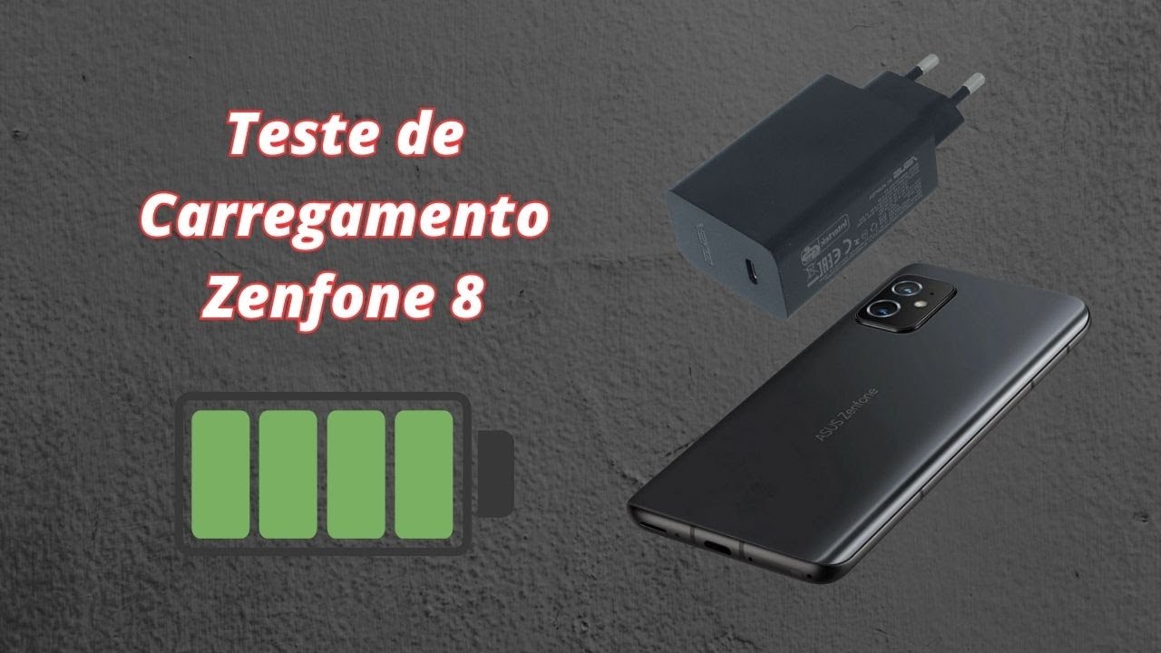 Teste de Carregamento: Asus Zenfone 8