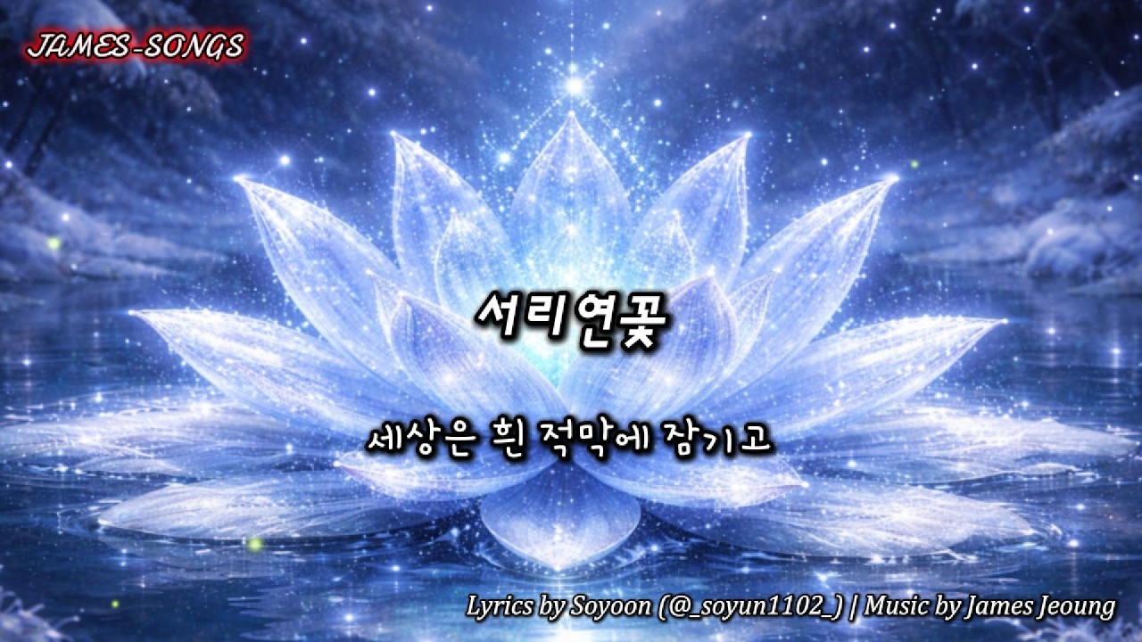 [kpop] 서리연꽃[Frost lotus] #서리연꽃,#서리,#연꽃,#야경,#유리창,#눈보라,#차가운세상,#불빛,#이별,#잔향,#도시의밤