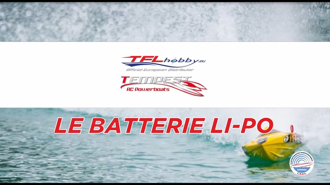 Batterie LiPo, consigli per l'utilizzo, carica, scarica e sicurezza.