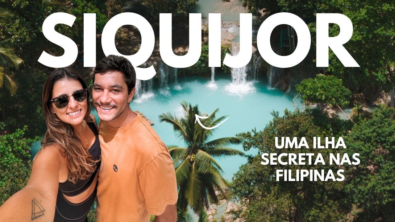 SIQUIJOR, Filipinas: QUASE NINGUÉM CONHECE essa ilha com CACHOEIRAS AZUIS!
