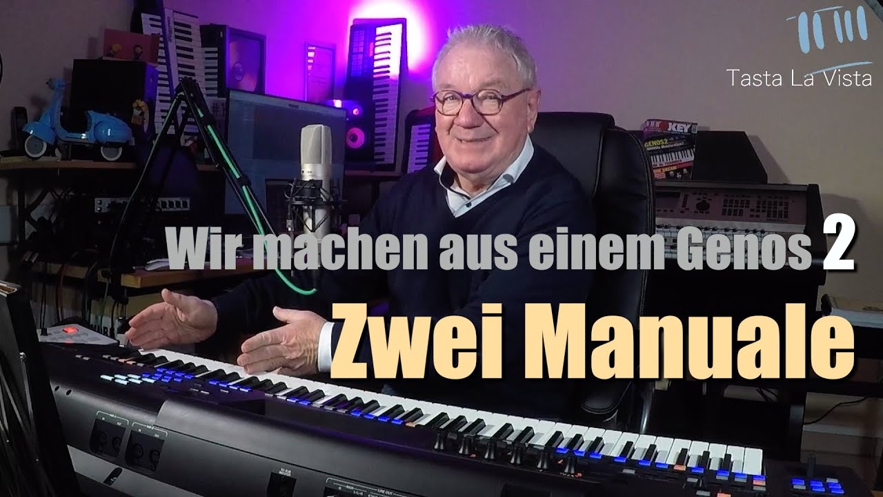 Genos 2 - Split-Punkt - Eine Tastatur, zwei Manuale  # 1330