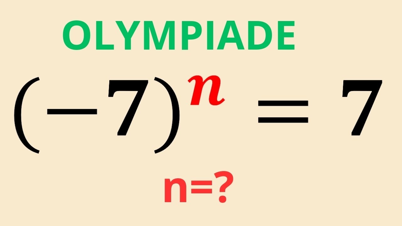 Olympiade, Maths