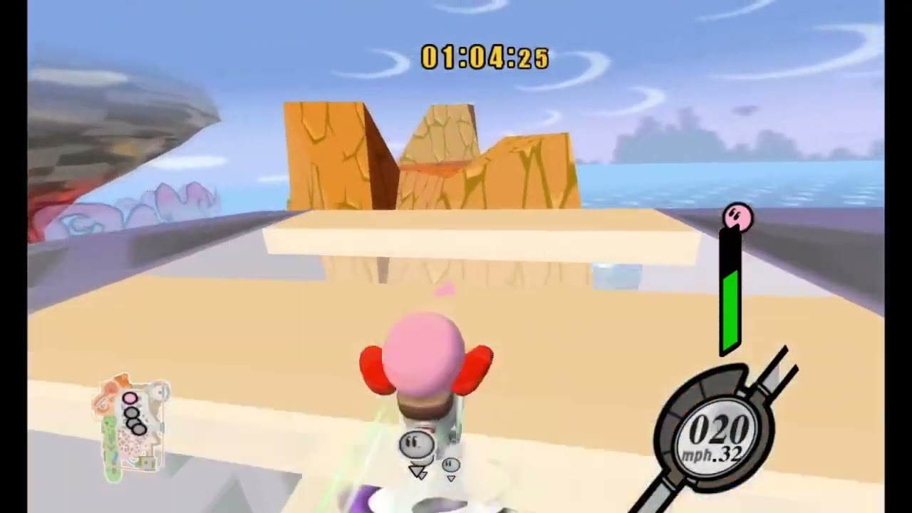 Vinesauce Kirby's Air Ride Glitch Explained