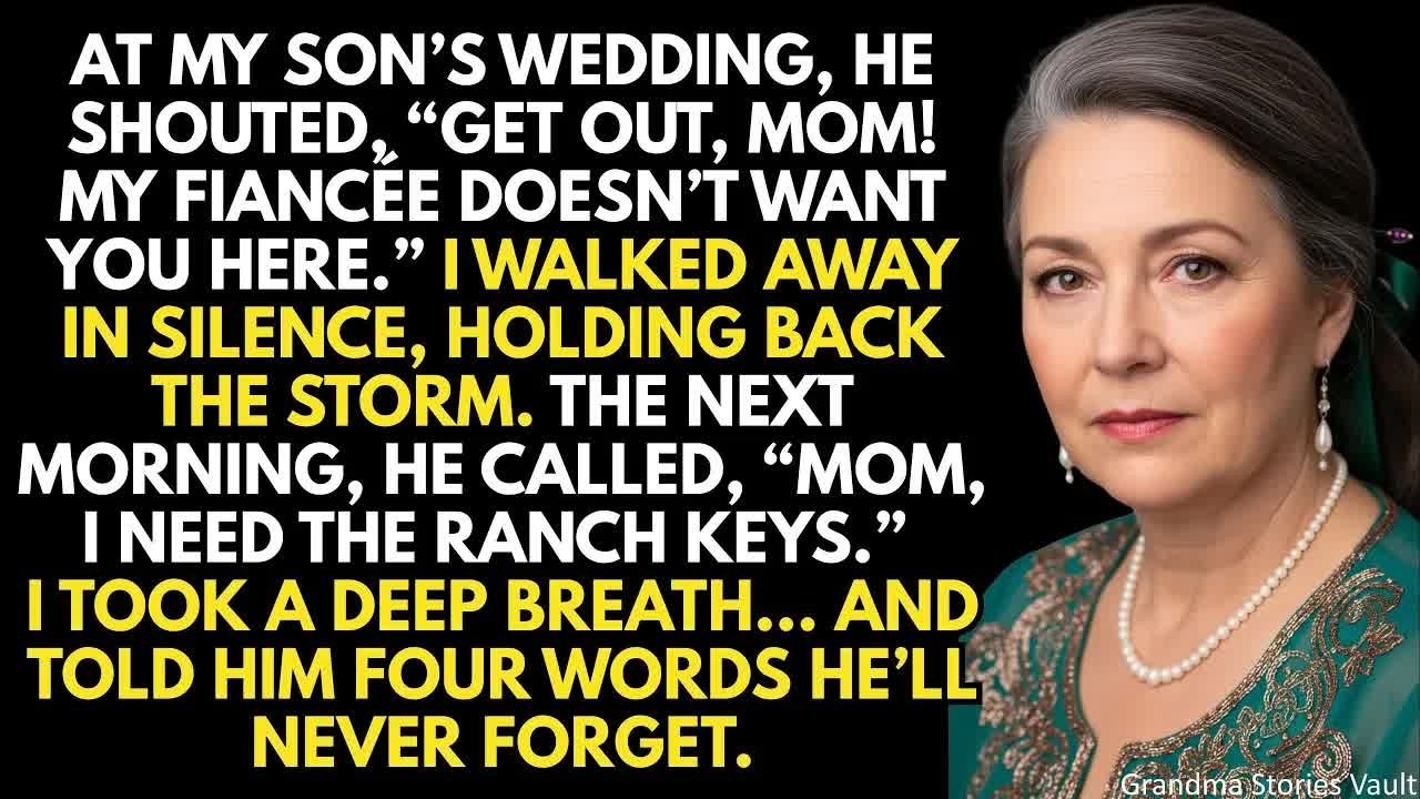 My Son Threw Me Out of His Wedding for His Bride — But What I Said Next Silenced Everyone