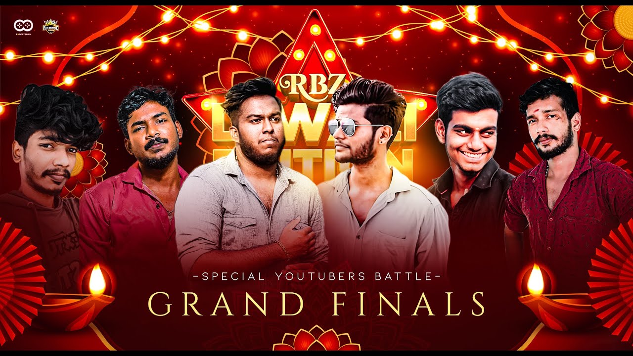 [ 🔴LIVE ] RBz Diwali Edition - 2025 | Grand Finale: NKG , MBz , HS , KO , FW | Tamil FF Tournament