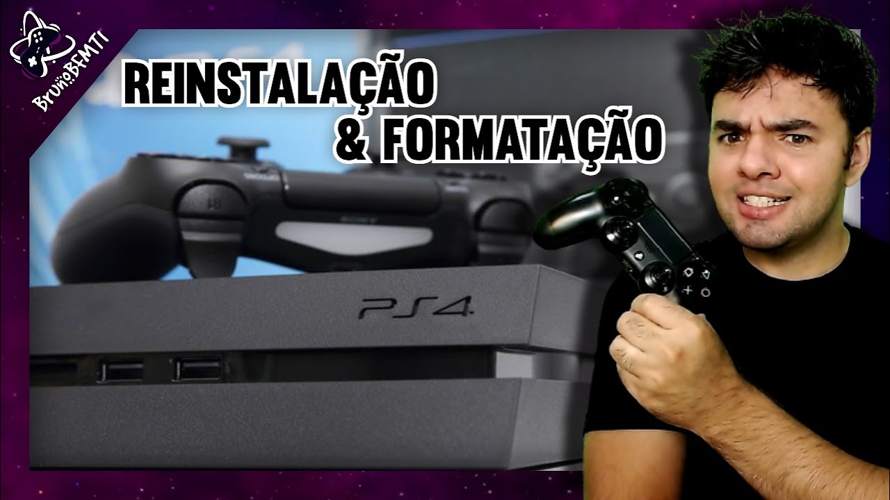 Tutorial - Formatação/Reinstalação do Sistema Operacional do Playstation 4