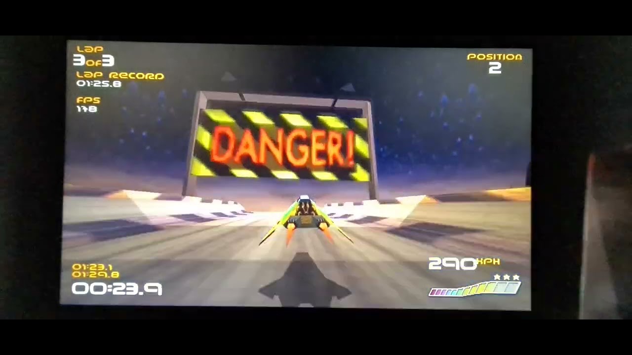 WipeOut-rewrite for AmigaOS4 in action