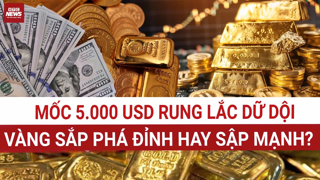 Cú bán tháo bí ẩn giữa ban ngày: Ai đang “đánh úp” thị trường vàng? | VTC News