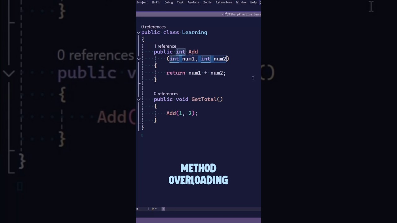 Method Overloading in C# and How to Do It