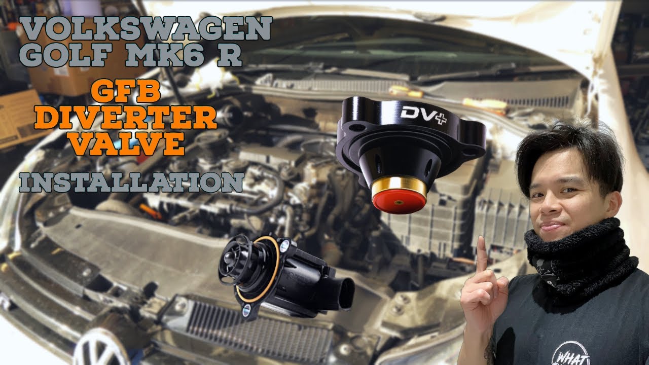 Установка GFB DV+ (Diver Valve+) на Volkswagen Golf MK6 R! - 085