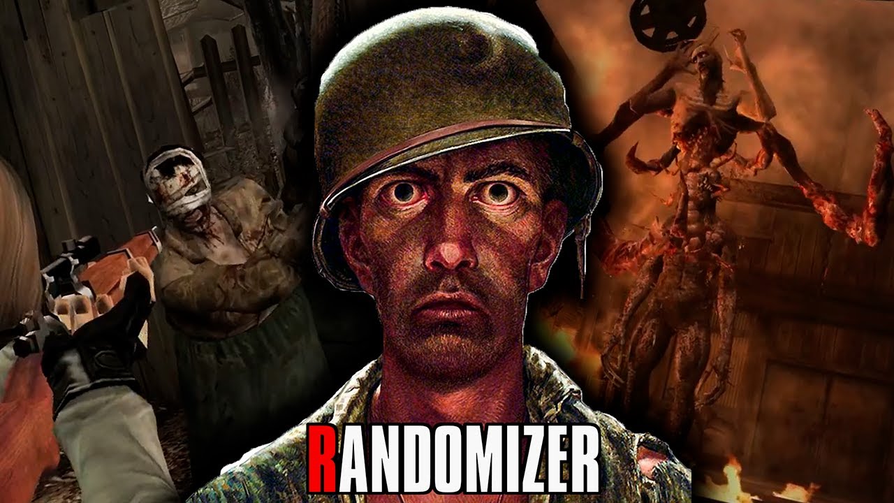 Tentando MAIS UMA VEZ jogar Resident Evil 4 com o mod randomizer...