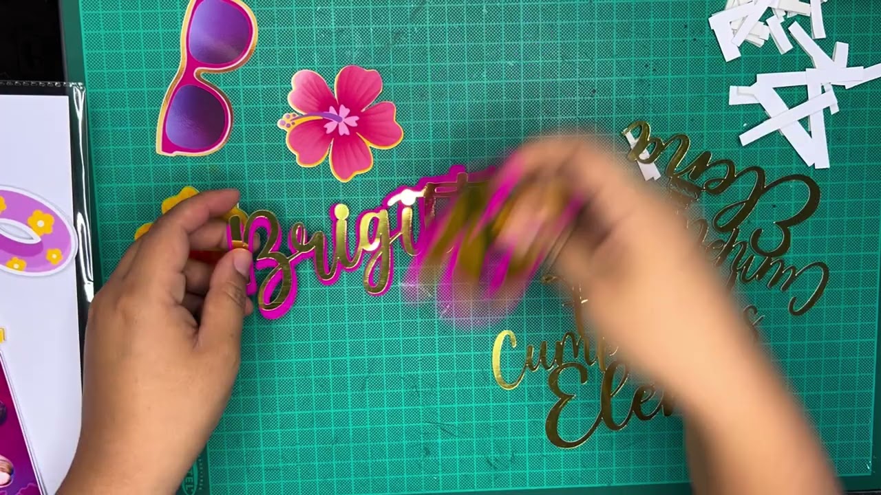 Tutorial CAKETOPPER #shortvideo #caketopper #tutorial #shorts #short #craft #papeleríacreativa 