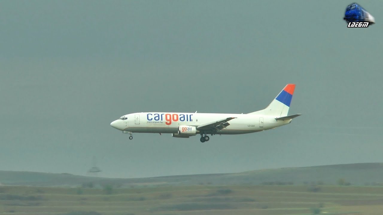 🛬 Aterizare Boeing 737-405 (SF) Cargo Air Landing in Cluj Napoca (CLJ) - 26 April 2022