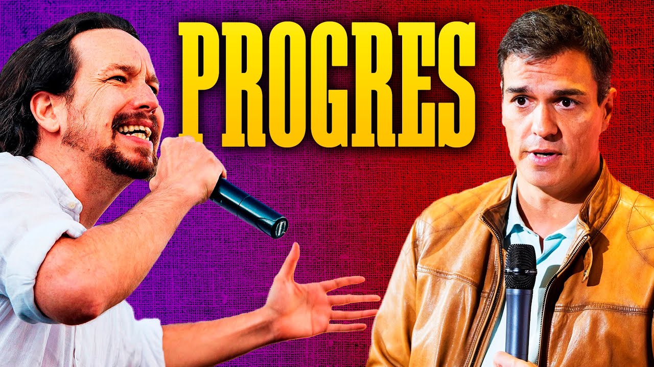 PROGRES | Pedro Sánchez y Pablo Iglesias | Nino Bravo - Libre (Parodia) | Canción de PSOE y Podemos