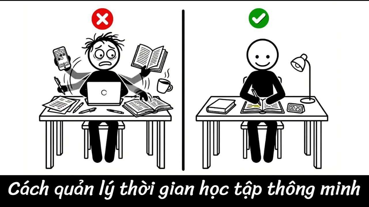 Cách QUẢN LÝ THỜI GIAN học tập hiệu quả (Không ai nói cho bạn)