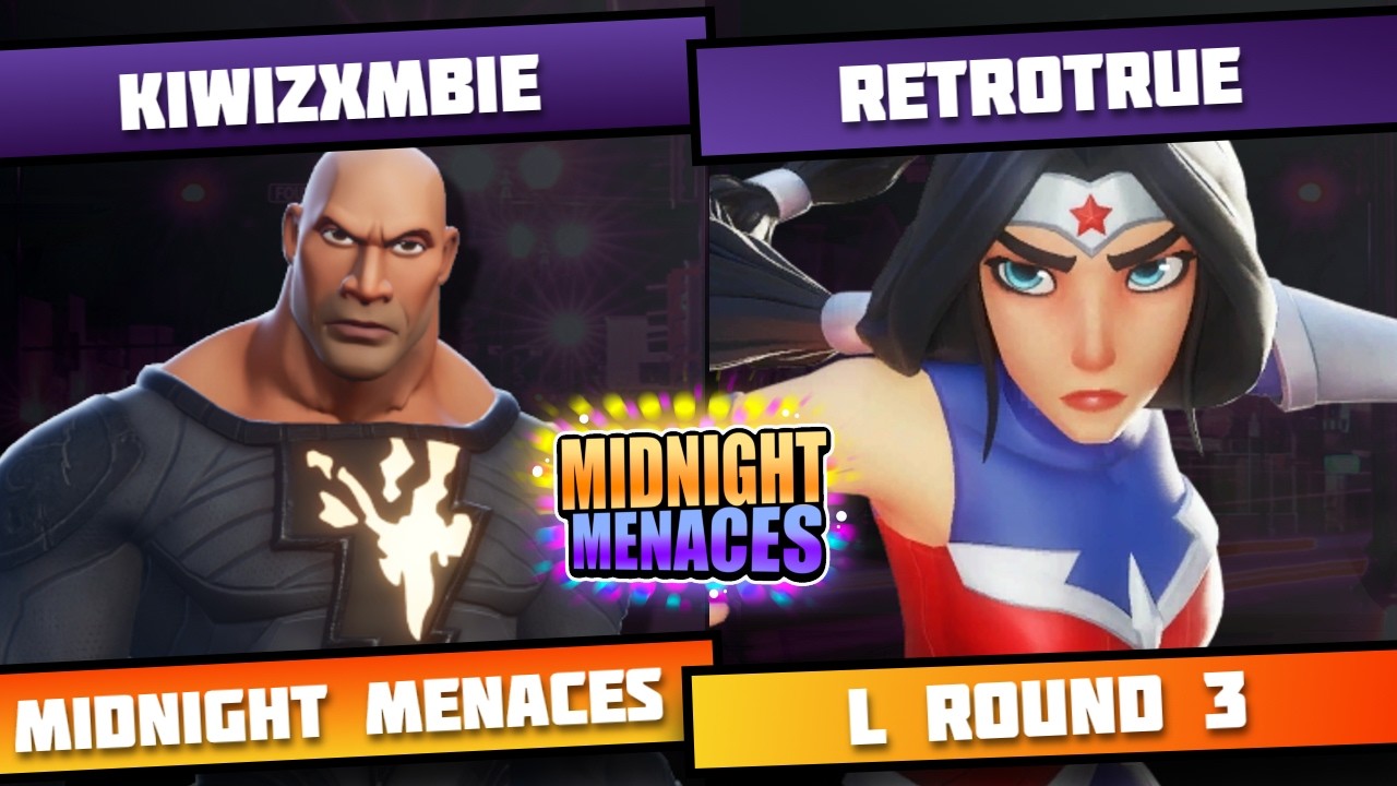 MMs8 Winners - Kiwi (Black Adam) Vs. RetroTrue (Wonder Woman) MultiVersus Tournament