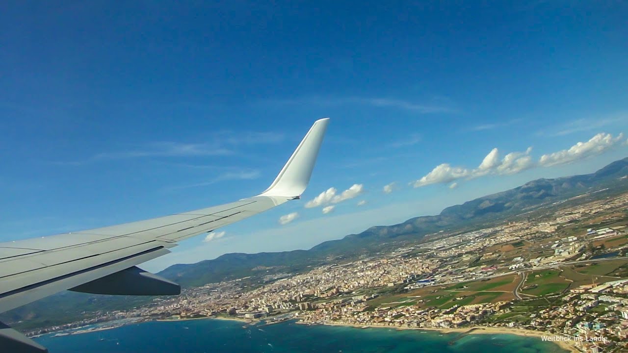 Inflight ✈ Flug von Palma de Mallorca nach Stuttgart (737-800) über Es Trenc, Menorca - Sept 2017