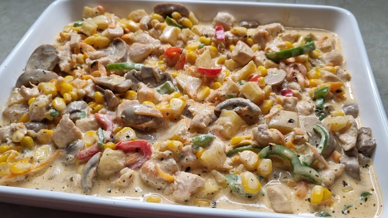 دجاج فرانسيسكو طبق راح يبيض وجهك بكل العزايم والجمعات طعم رهيب وغني chicken francisco