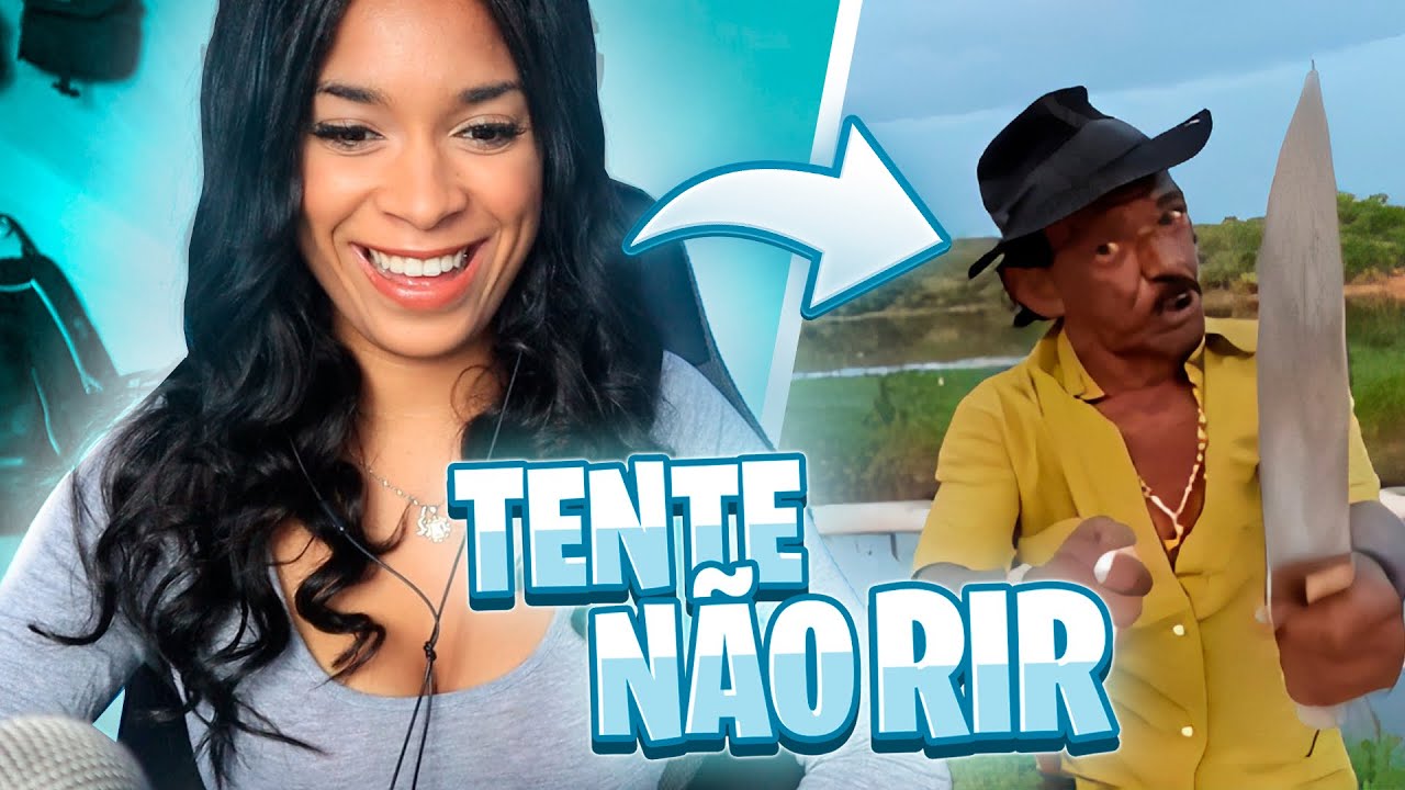 Reagindo a TENTE NÃO RIR (SR CARLINHOS)