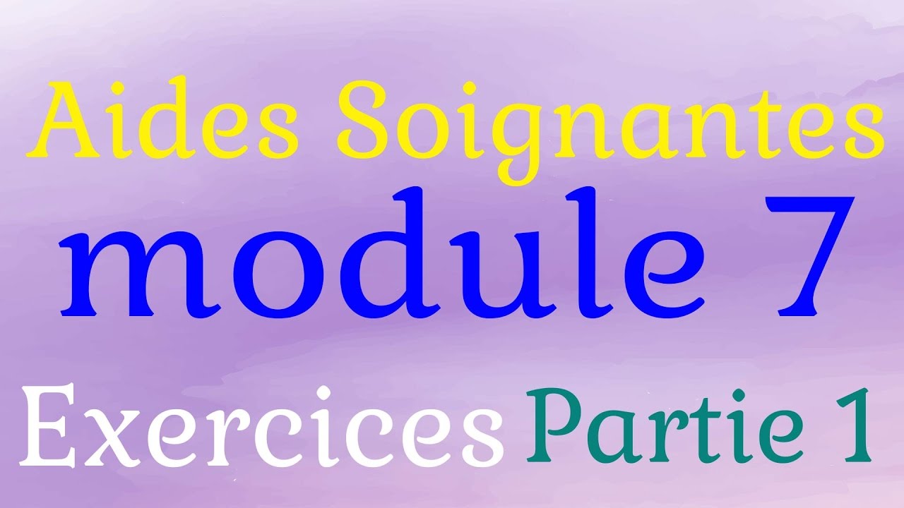 Examen blanc qcm module 7 Transmission des informations partie 1 gratuit formation aide soignant as
