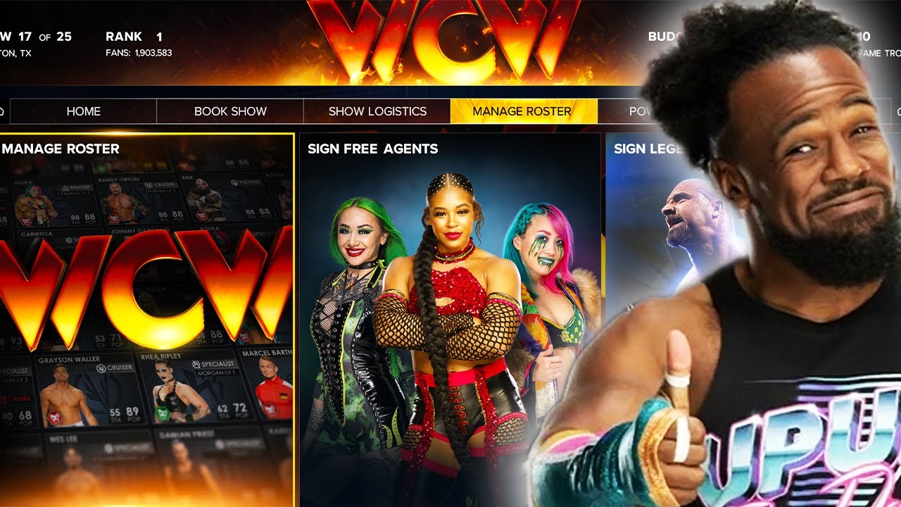 🔴LIVE! WWE 2K23 MyGM (WCW)