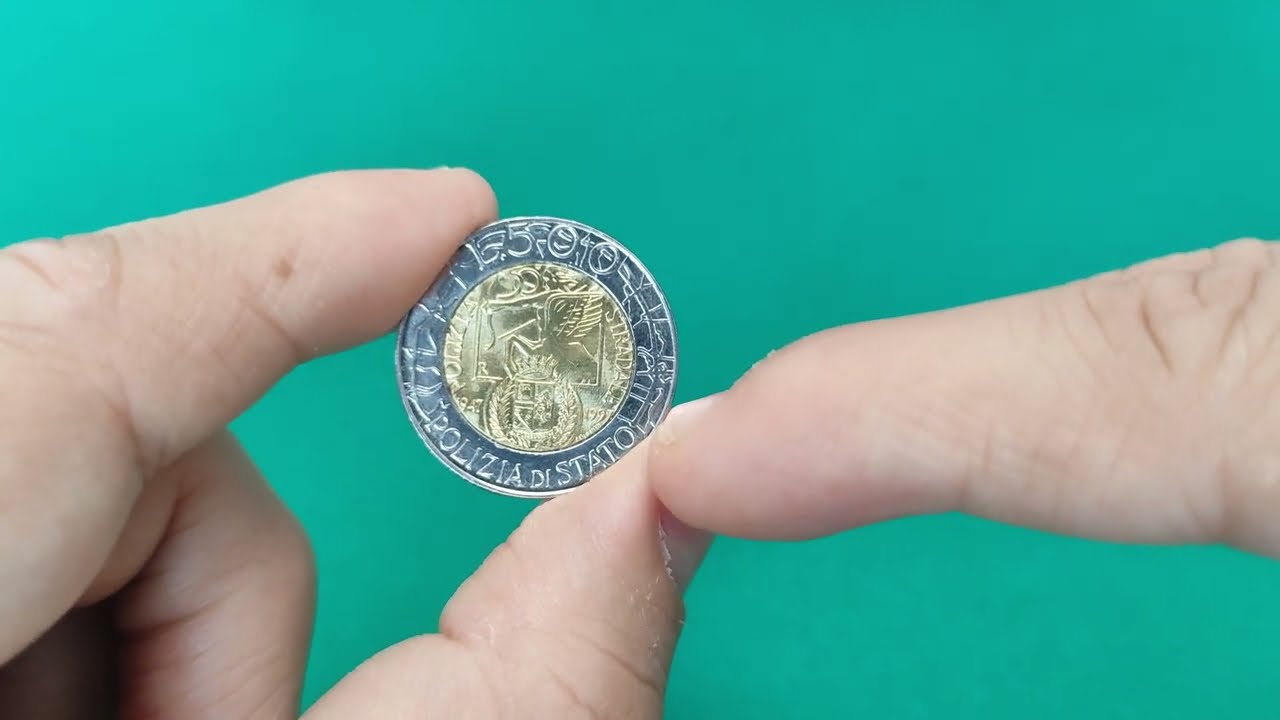 500 Lire Polizia di Stato 1997 Polizia Stradale Valore Moneta Repubblica Italiana - Quanto Vale?