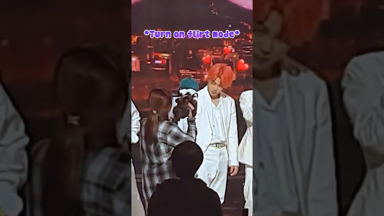 Staff Girl Got Shy When She Made Eye Contact With Jimin 😭💜 #shorts #jimin #bts