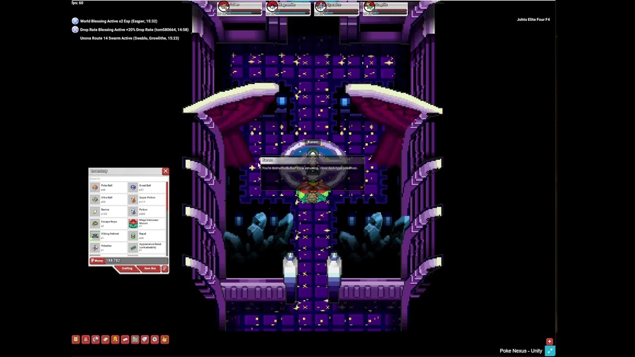 How to beat the Johto Elite Four on PokeNexus