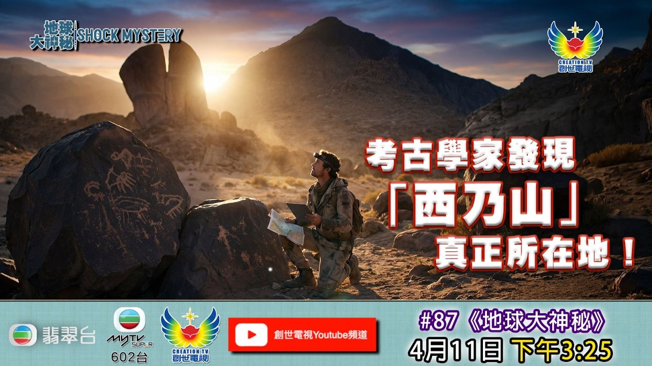 地球大神秘 #87 - 「考古學家發現「西乃山」真正所在地！