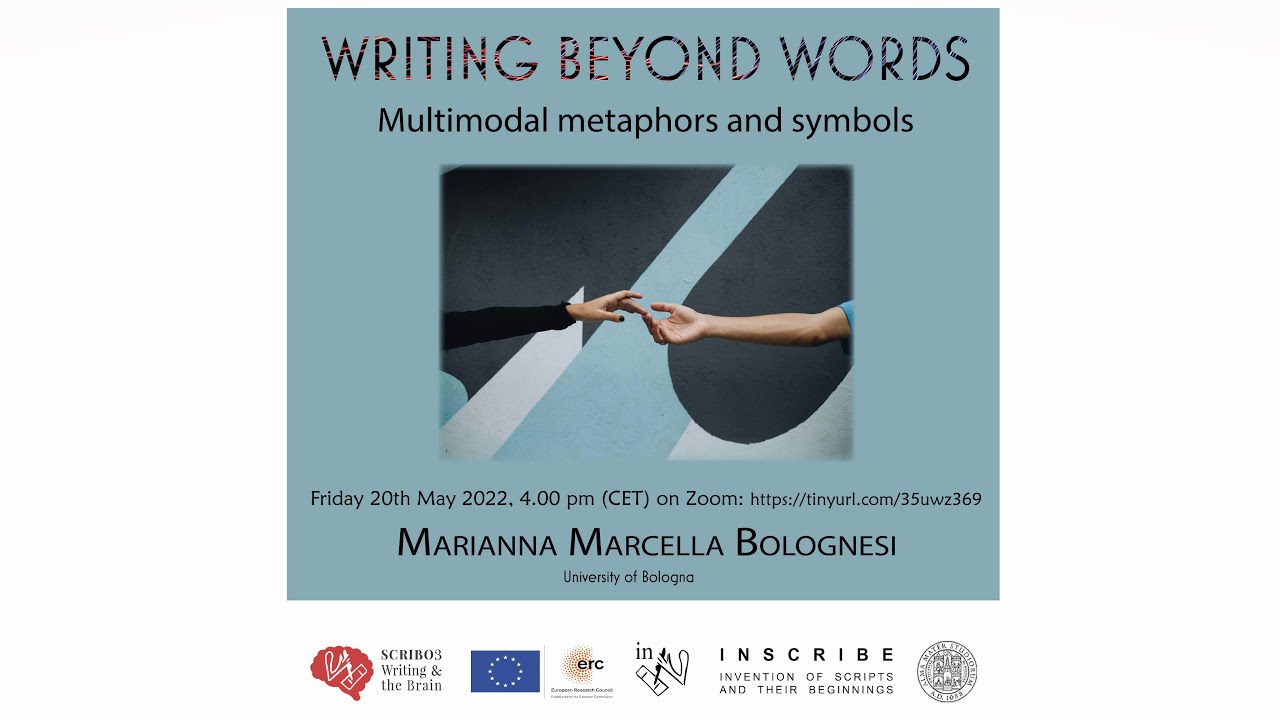 Marianna Marcella Bolognesi: Writing Beyond Words (SCRIBO 3 Seminar no. 2)