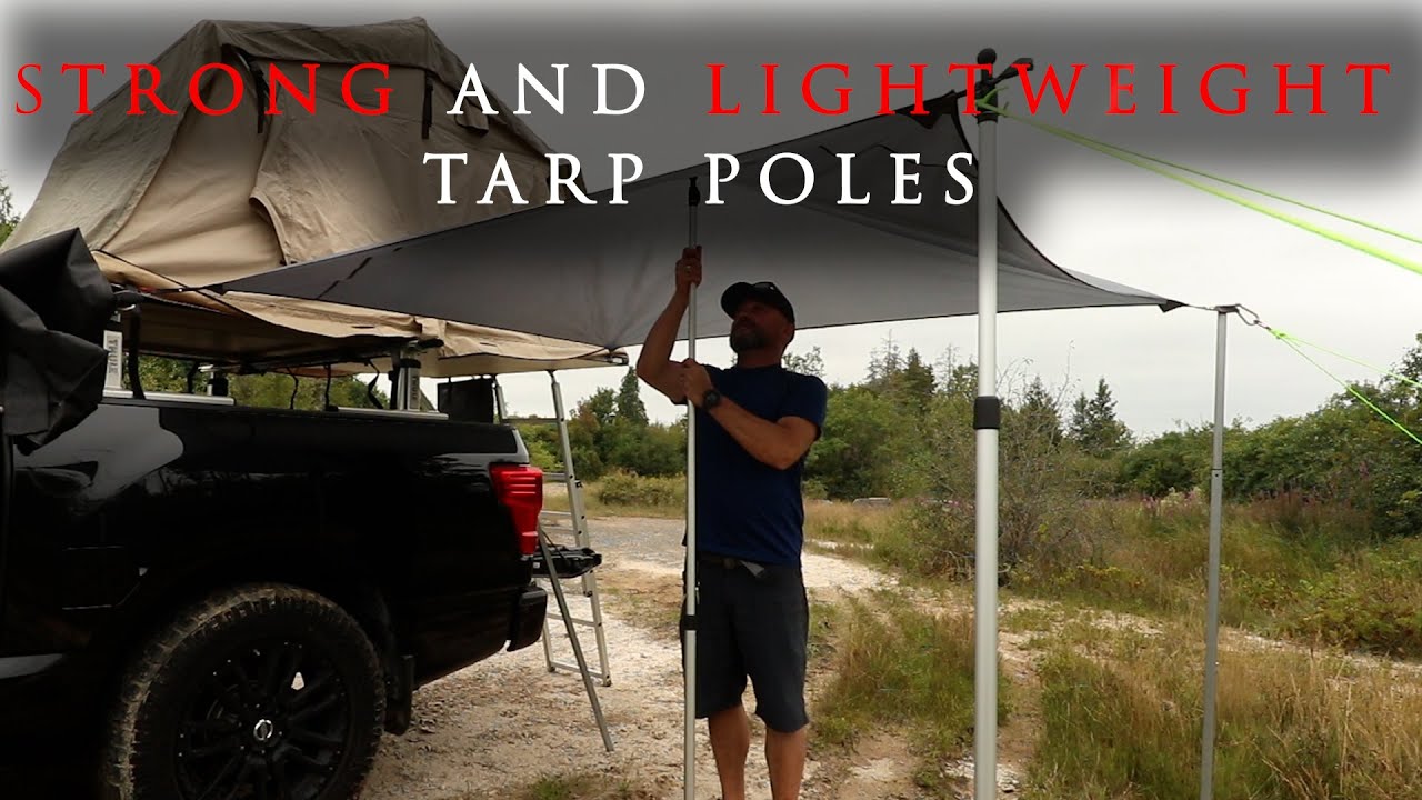 AMAZING TARP POLES for $60 CDN // EVEREBEAM
