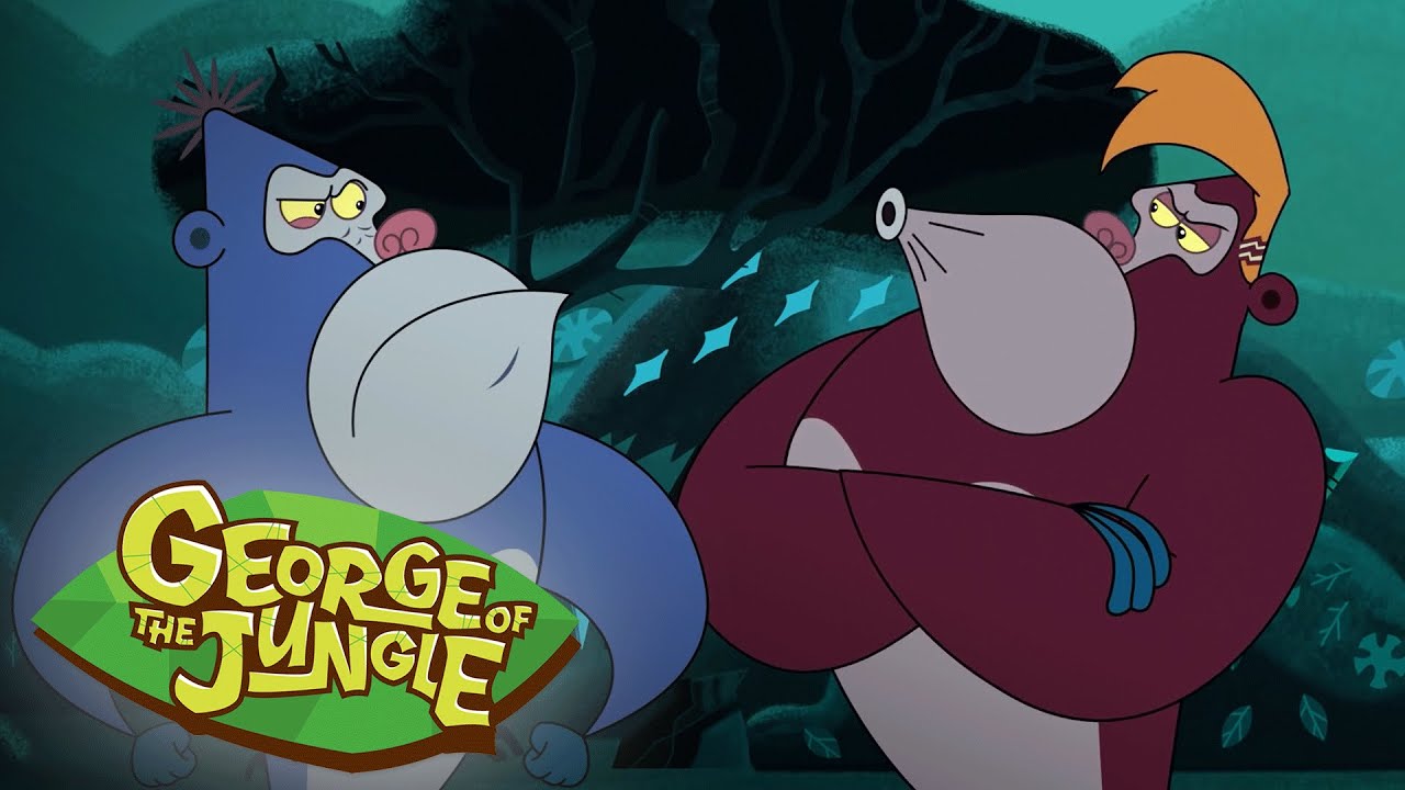No More Sibling Rivalry! | George Of The Jungle | Full Episode | Videos for Kids