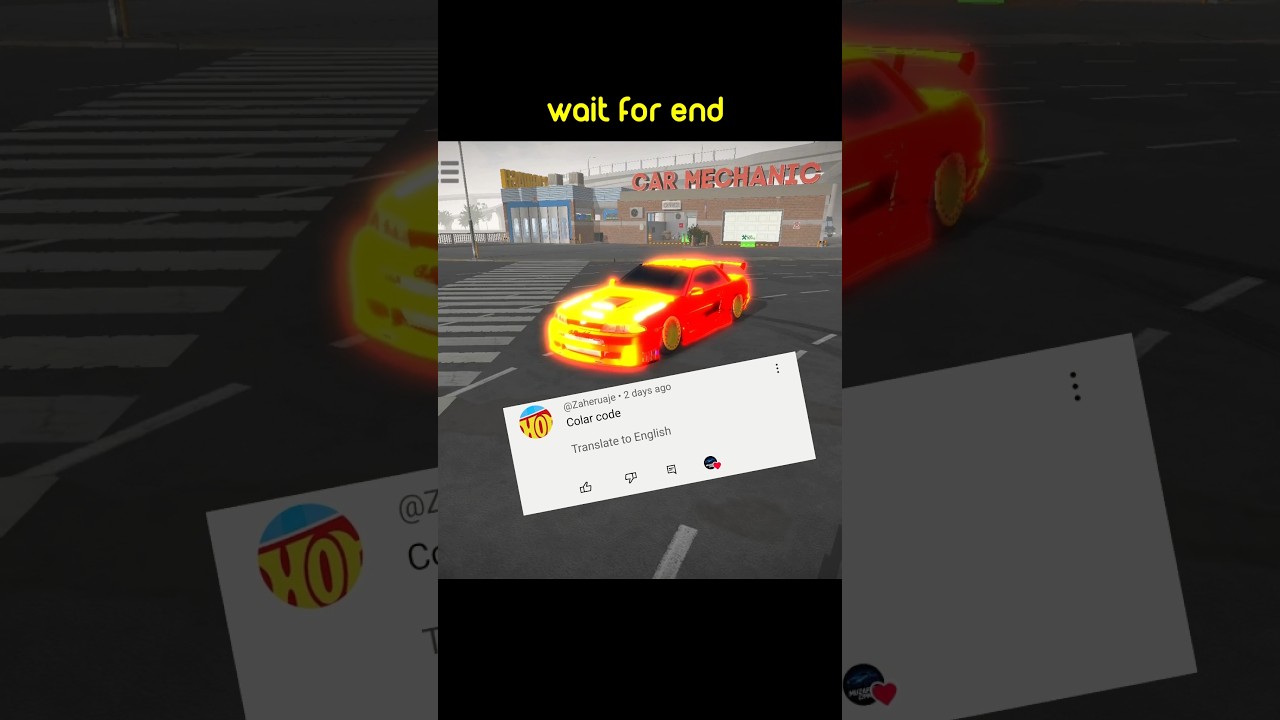 Nissan GT-R Glowing Color code -car parking multiplayer 