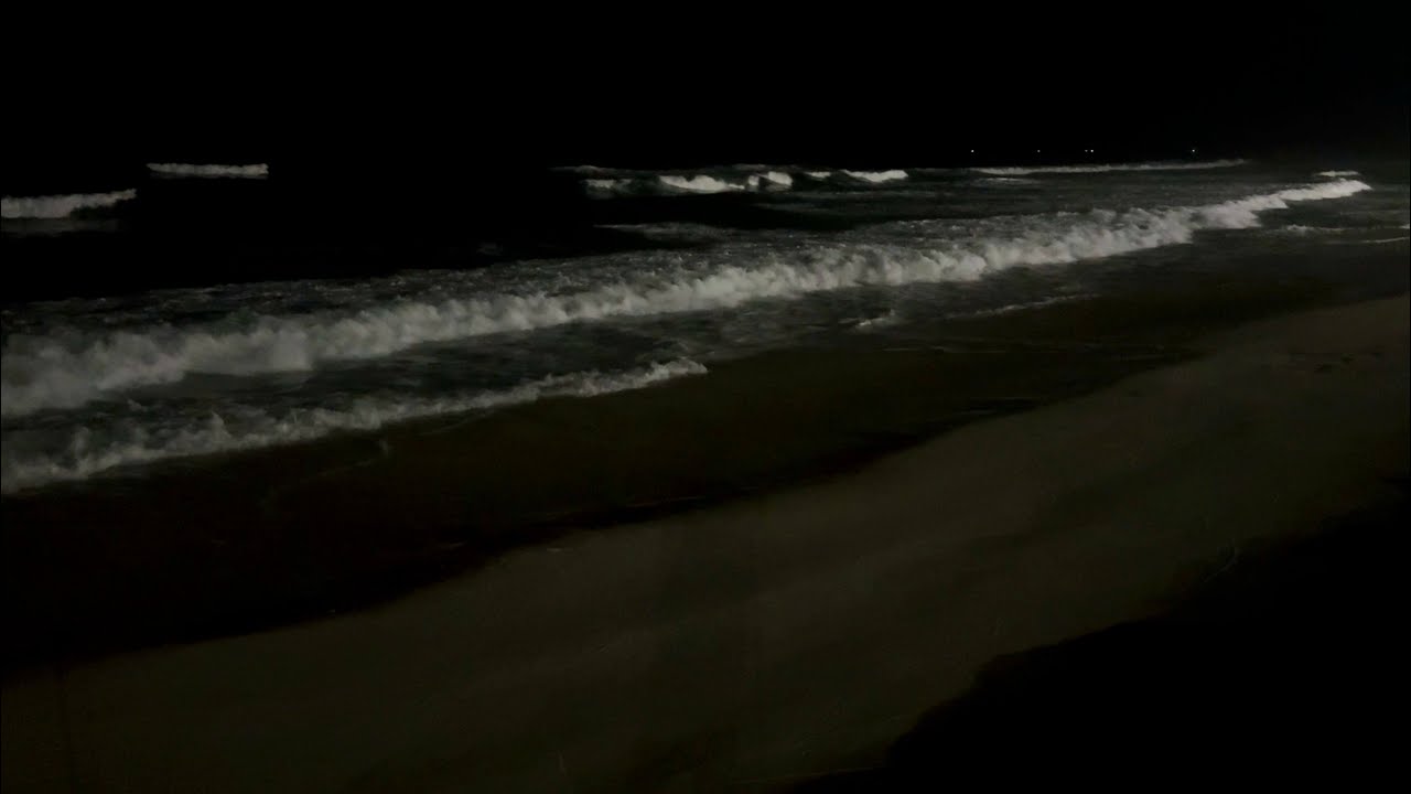 Ocean Waves to Heal the Mind Deep Rest & Calm Night (10H) • Ocean Ambience  Peaceful Night  No Music
