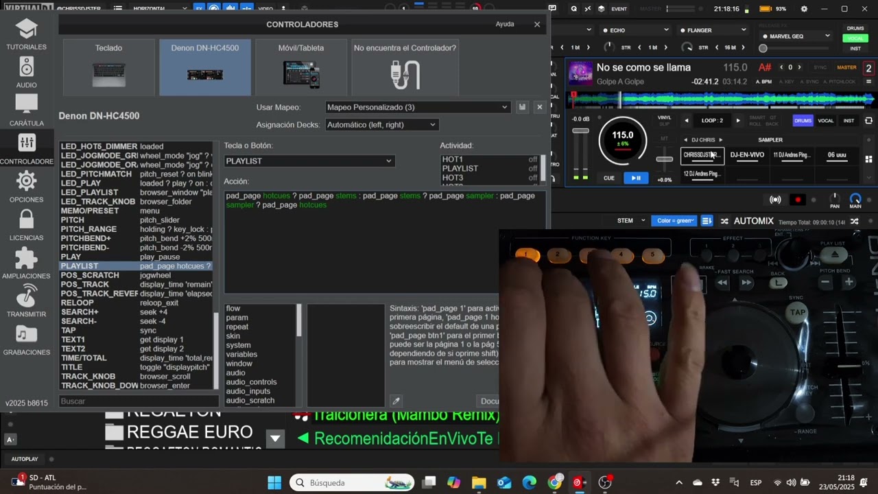 VIRTUAL DJ 2025.... ACTIVA 3 CAPAS CON UN BOTON....