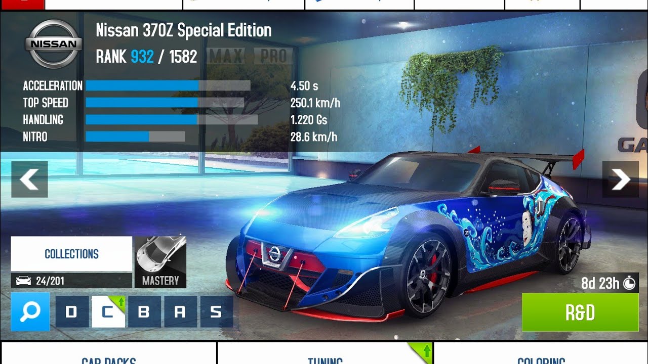 Asphalt 8 Nissan 370 Z Special Edition Gameplay