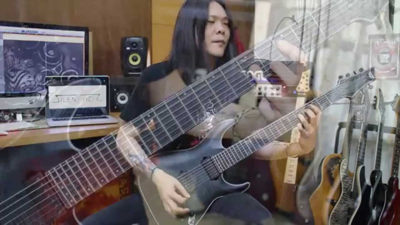 Silent Hell -Evil Dan 獄無聲 寒丹爺 ERNIE BALL COBALT 使用影片 (Schecter KM-7 demo)